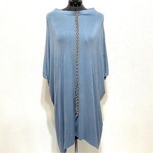 Hello Miss Woman Poncho Tunic Dress Shirt Size S